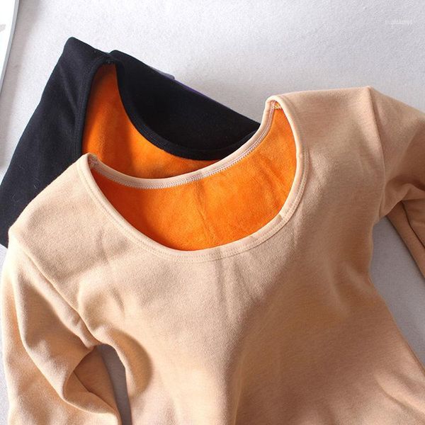 women's t-shirt autumn winter plus velvet long sleeve t shirt women thick warm cotton tshirt casual tee femme slim ladies c59341, White
women's t-shirt autumn winter plus velvet long sleeve t shirt women thick warm cotton tshirt casual tee femme slim ladies c59341, White