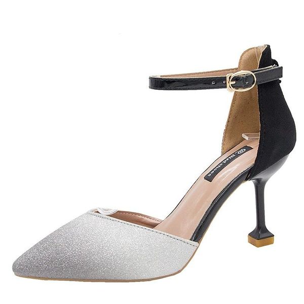 dress shoes women pumps bling sequin heels female fashion high ankle strap shiny party woman stiletto sliver, Black
dress shoes women pumps bling sequin heels female fashion high ankle strap shiny party woman stiletto sliver, Black