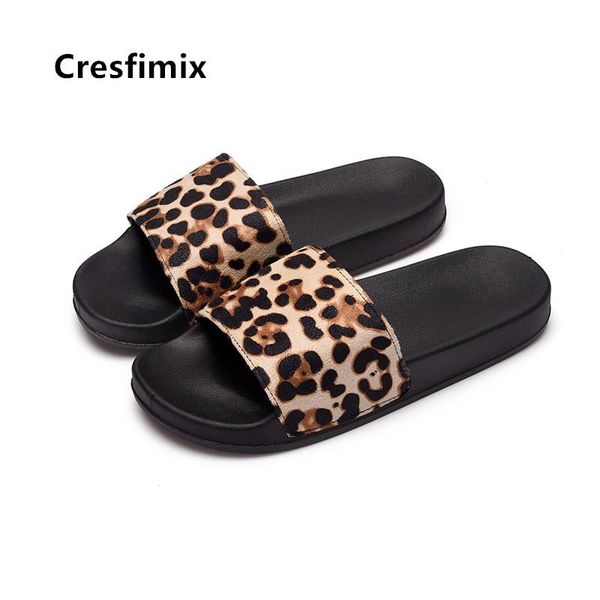 cresfimix women classic comfortable slip on leopard slippers lady casual slides female fashion sweet a5408, Black
cresfimix women classic comfortable slip on leopard slippers lady casual slides female fashion sweet a5408, Black