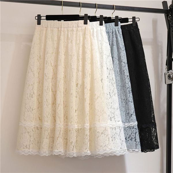 skirts lace yarn skirt long spring summer women korean pleated mesh students s a line lace fairy s 45fa, Black
skirts lace yarn skirt long spring summer women korean pleated mesh students s a line lace fairy s 45fa, Black