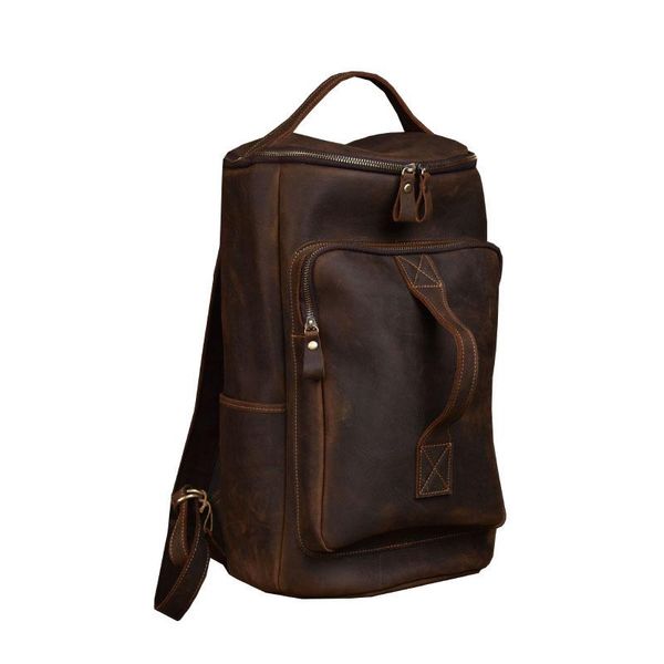 backpack the first layer of cowhide portable dual-purpose travel bag men's large capacity backpacks men
backpack the first layer of cowhide portable dual-purpose travel bag men's large capacity backpacks men
