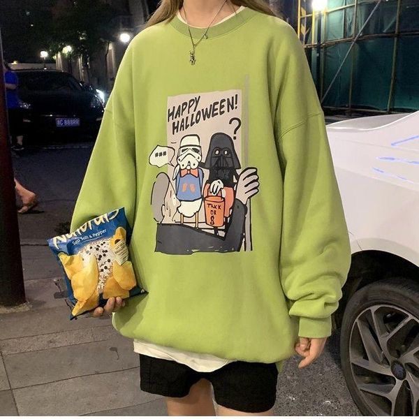 men's hoodies & sweatshirts spring/autumn round neck sweatshirt japanese fun printing couple turtleneck korean trend loose all-match cl, Black
men's hoodies & sweatshirts spring/autumn round neck sweatshirt japanese fun printing couple turtleneck korean trend loose all-match cl, Black