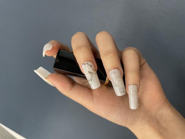 false nails 24pcs/kit marble pattern fake acrylic dark shiny long press on nail coffin shape manicure tool decor, Red;gold
false nails 24pcs/kit marble pattern fake acrylic dark shiny long press on nail coffin shape manicure tool decor, Red;gold