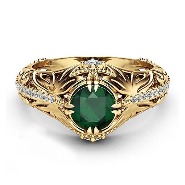 wedding rings modyle vintage gold-color hollow ring for women fashion female cubic zirconia jewelry luxury prong setting engagement, Slivery;golden
wedding rings modyle vintage gold-color hollow ring for women fashion female cubic zirconia jewelry luxury prong setting engagement, Slivery;golden