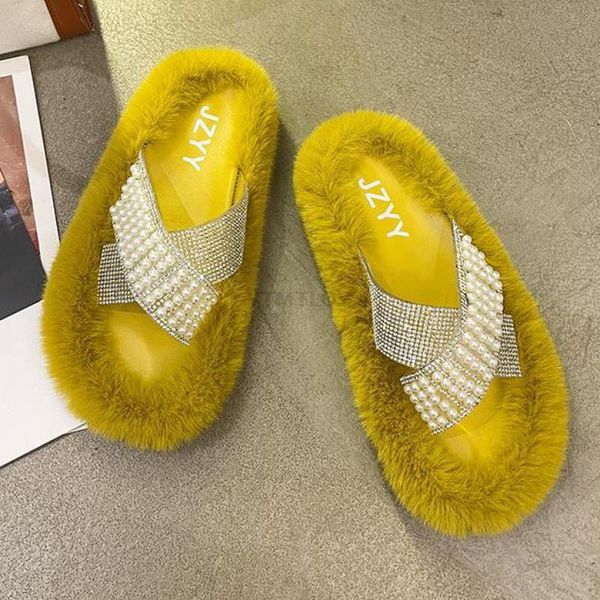 slippers women fur cross furry slides female fluffy shoes indoor home slide fashion wholesale ytmtloy flat with zapatillas, Black
slippers women fur cross furry slides female fluffy shoes indoor home slide fashion wholesale ytmtloy flat with zapatillas, Black