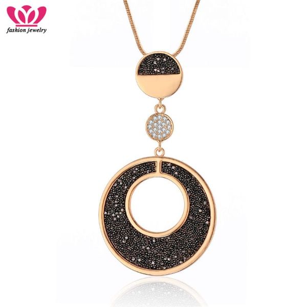 pendant necklaces pink black crystal gold necklace for women vintage geometric round long sweater chain statement jewelry gifts, Silver
pendant necklaces pink black crystal gold necklace for women vintage geometric round long sweater chain statement jewelry gifts, Silver