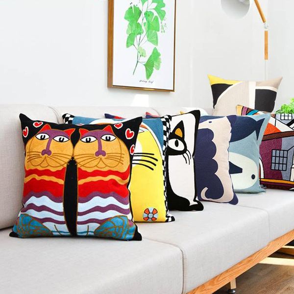 cushion/decorative pillow embroidery impressionist pillowcase cotton canvas cushion cover european decorative style sofa
cushion/decorative pillow embroidery impressionist pillowcase cotton canvas cushion cover european decorative style sofa
