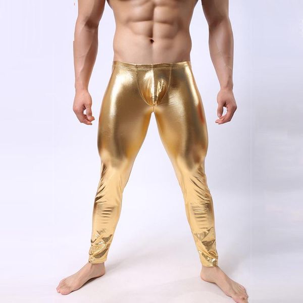 autumn winter jogger pants men elastic trousers casual faux patent leather tracksuits gym men's, Black
autumn winter jogger pants men elastic trousers casual faux patent leather tracksuits gym men's, Black