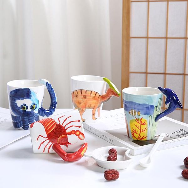 mugs creative 3d animal mug student office drinking water ceramic travel souvenir with handle 450ml coffee milk
mugs creative 3d animal mug student office drinking water ceramic travel souvenir with handle 450ml coffee milk