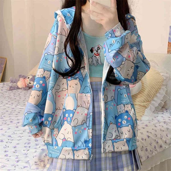 women's jackets casacos para mulheres outono zip up hoodie harajuku japonês bonito dos desenhos animados anime casacos menina estu, Black;brown
women's jackets casacos para mulheres outono zip up hoodie harajuku japonês bonito dos desenhos animados anime casacos menina estu, Black;brown