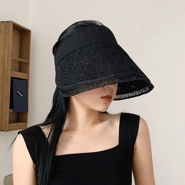 korean net red ins open sunshade hat women's casual and versatile sunscreen extended line pile hat brim summer sun hat, Blue;gray
korean net red ins open sunshade hat women's casual and versatile sunscreen extended line pile hat brim summer sun hat, Blue;gray