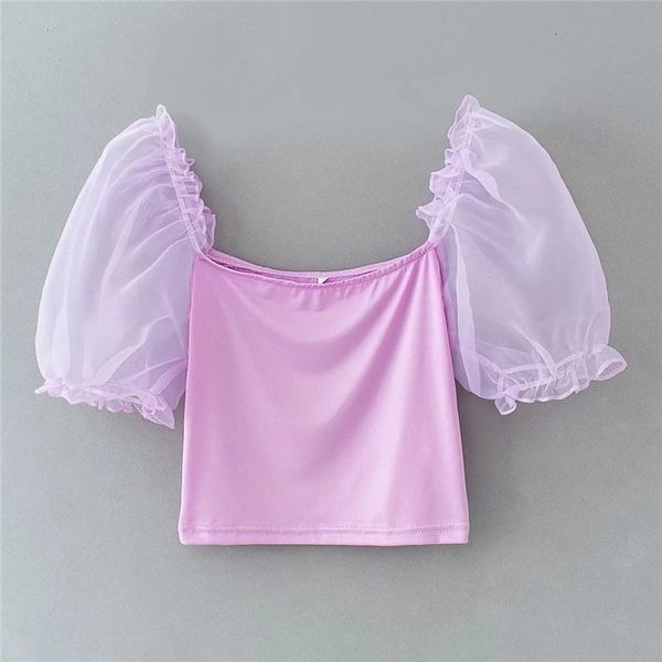 women's blouses & shirts women summer short mesh sleeve fashion purple female short blouse casual streetwear shirts feme, White
women's blouses & shirts women summer short mesh sleeve fashion purple female short blouse casual streetwear shirts feme, White