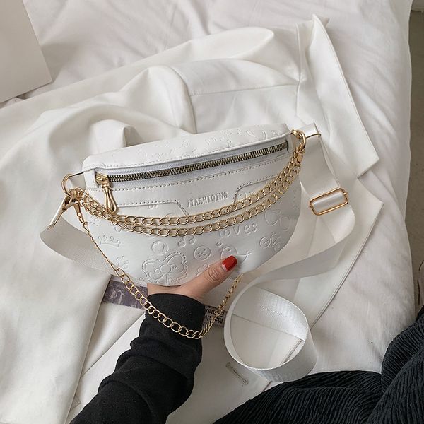 luxury women leather bag waist bag thick chain shoulder crossbody chest bag female belt sac designer brand handbag
luxury women leather bag waist bag thick chain shoulder crossbody chest bag female belt sac designer brand handbag