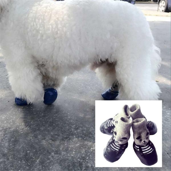 dog apparel 4pcs/set cute cotton rubber pet shoes waterproof non-slip rain snow boots socks for puppy large small cats
dog apparel 4pcs/set cute cotton rubber pet shoes waterproof non-slip rain snow boots socks for puppy large small cats