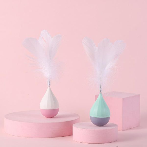 cat toys interactive toy tumbler with feather interesting not boring kitty durable improve iq pure color
cat toys interactive toy tumbler with feather interesting not boring kitty durable improve iq pure color