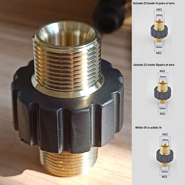 watering equipments metal adapter foam nozzle pressure washer generator snow lance joint m22 14mm,m22 15mm,m22 15 to 14mm
watering equipments metal adapter foam nozzle pressure washer generator snow lance joint m22 14mm,m22 15mm,m22 15 to 14mm