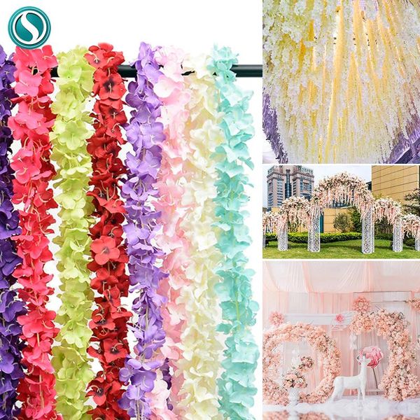 5pcs silk artificial flowers wedding arch decoration pink hanging hydrangea petals vine pendant home party decor fake plant ivy decorative &
5pcs silk artificial flowers wedding arch decoration pink hanging hydrangea petals vine pendant home party decor fake plant ivy decorative &