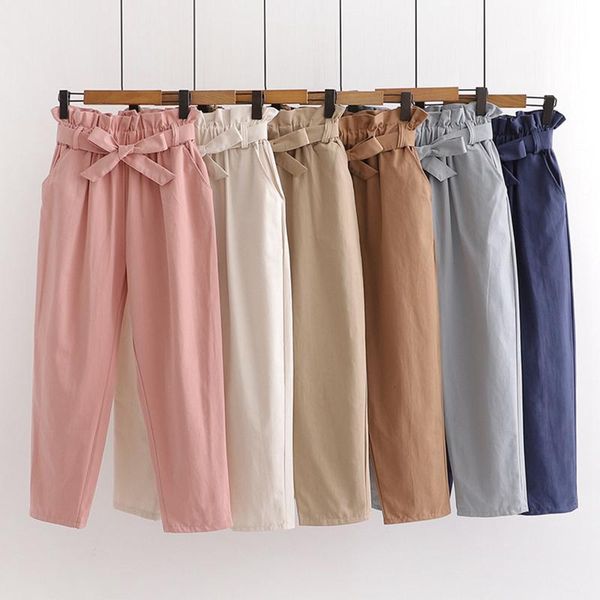 women's pants & capris eorutciz spring harem trousers women streetwear high waist bow female vinatge casual loose basic lm849, Black;white
women's pants & capris eorutciz spring harem trousers women streetwear high waist bow female vinatge casual loose basic lm849, Black;white