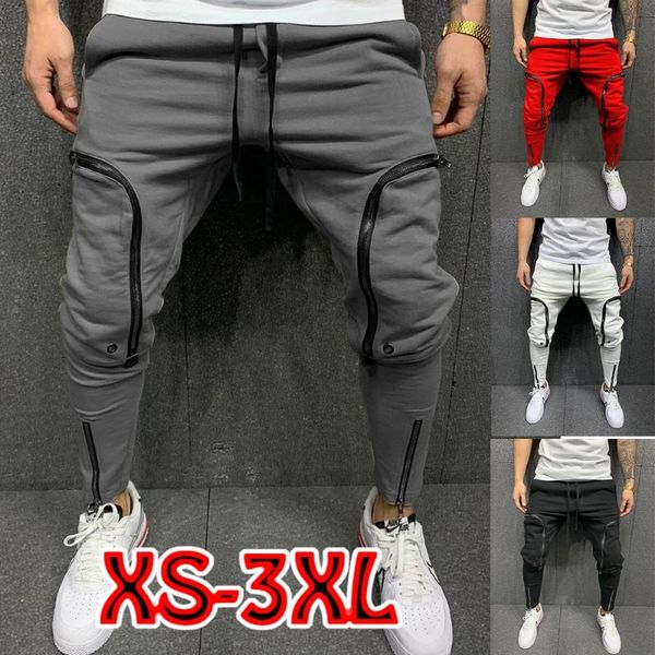 men's pants drawstring jogging sweatpants fashion loose trousers personalized zipper design, Black
men's pants drawstring jogging sweatpants fashion loose trousers personalized zipper design, Black