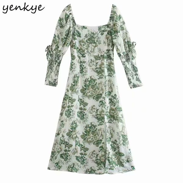 casual dresses fashion women floral print hem slits dress female square neck long sleeve a-line midi summer party vestido mujer, Black;gray
casual dresses fashion women floral print hem slits dress female square neck long sleeve a-line midi summer party vestido mujer, Black;gray