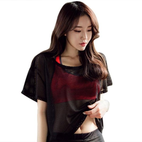 women's t-shirt short sleeve tshirt women mesh o neck hollow out white loose punk rock crop fishnet black
women's t-shirt short sleeve tshirt women mesh o neck hollow out white loose punk rock crop fishnet black
