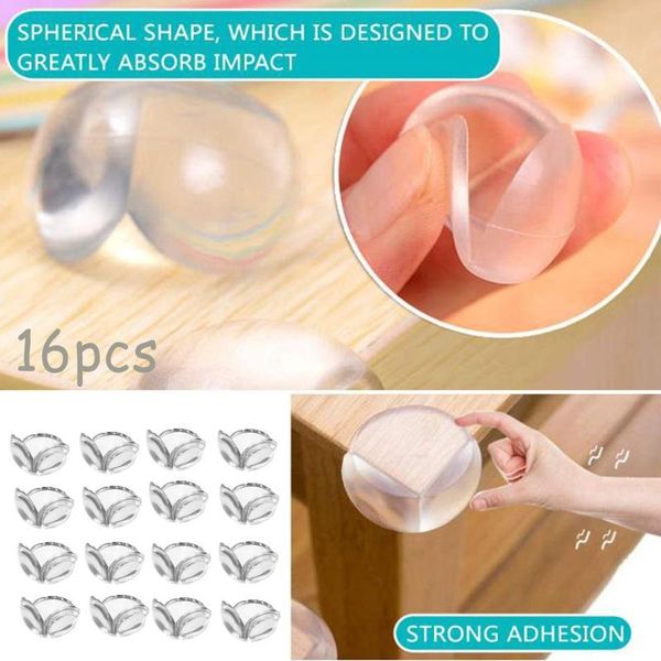 chair covers 16pc rubber ball transparent l shape baby safety silicone corner protector kids soft clear table desk edge guards #t1p 
chair covers 16pc rubber ball transparent l shape baby safety silicone corner protector kids soft clear table desk edge guards #t1p