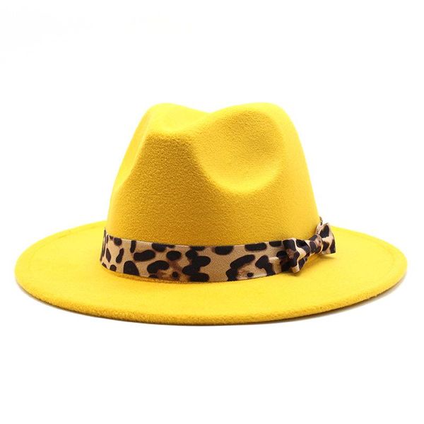 wide brim hats leopard band fedora hat jazz for women and men elegant fashion panama monochrome, Blue;gray
wide brim hats leopard band fedora hat jazz for women and men elegant fashion panama monochrome, Blue;gray