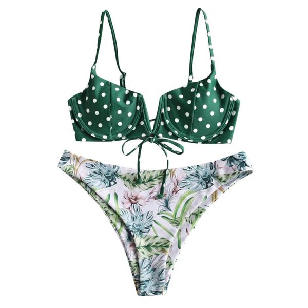 ladys 2021 bikini set green and dots underwired v-ne high cut flower printed bottoms in stoby air
ladys 2021 bikini set green and dots underwired v-ne high cut flower printed bottoms in stoby air