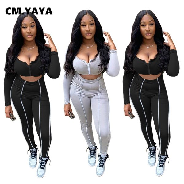 active patchwork two 2piece set for women fall winter fitness outfit zipper crop + legging pants sporty trasuitby air, White
active patchwork two 2piece set for women fall winter fitness outfit zipper crop + legging pants sporty trasuitby air, White