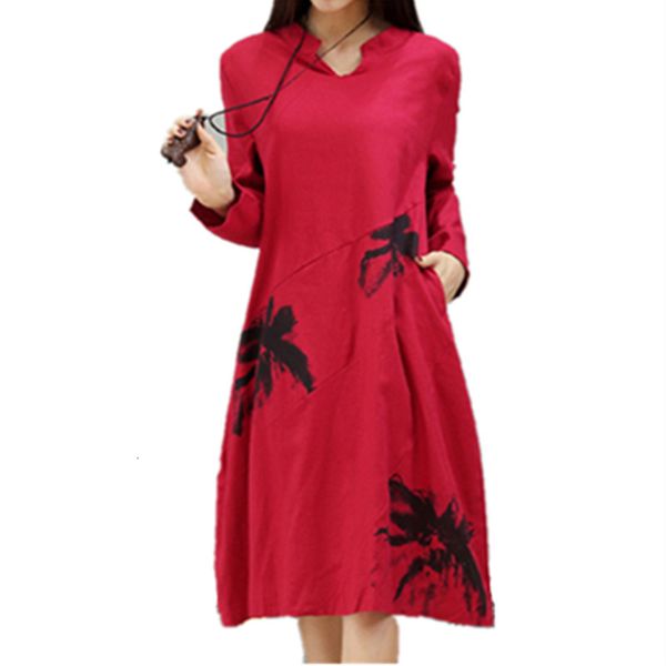 women spring and summer retro cotton linen impression dressed long sleeves plus loose size dress thin ld003 sy7i, Black;gray
women spring and summer retro cotton linen impression dressed long sleeves plus loose size dress thin ld003 sy7i, Black;gray