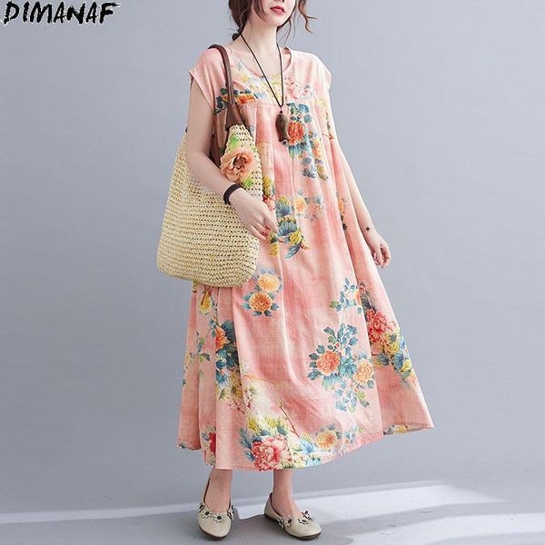 casual dresses dimanaf dress women summer floral sundress beach style sleeveless fashion vestidos loose maxi blue 2021oversize, Black;gray
casual dresses dimanaf dress women summer floral sundress beach style sleeveless fashion vestidos loose maxi blue 2021oversize, Black;gray