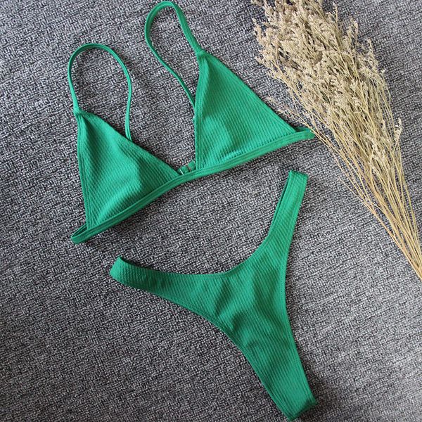 ribbed thong bikini 2021 women swimsuit female swimwear two pieces bikini set brazilian bather high cut bathing suit swiming
ribbed thong bikini 2021 women swimsuit female swimwear two pieces bikini set brazilian bather high cut bathing suit swiming