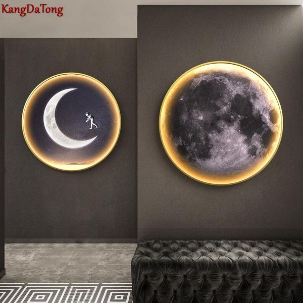 wall lamps entrance porch decorative painting led lamp luminous creative moon corridor mural lighting
wall lamps entrance porch decorative painting led lamp luminous creative moon corridor mural lighting