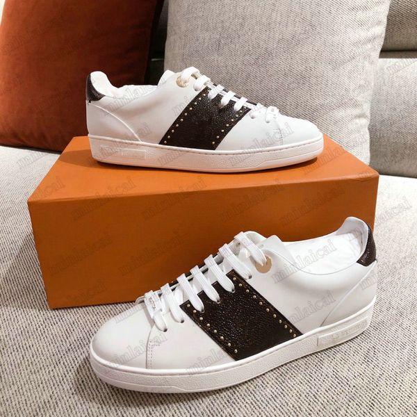 frontrow sneaker designer white calf leather shoe patent monograms canvas brown flower rubber mens runner trainers womens platform classic c, Black
frontrow sneaker designer white calf leather shoe patent monograms canvas brown flower rubber mens runner trainers womens platform classic c, Black