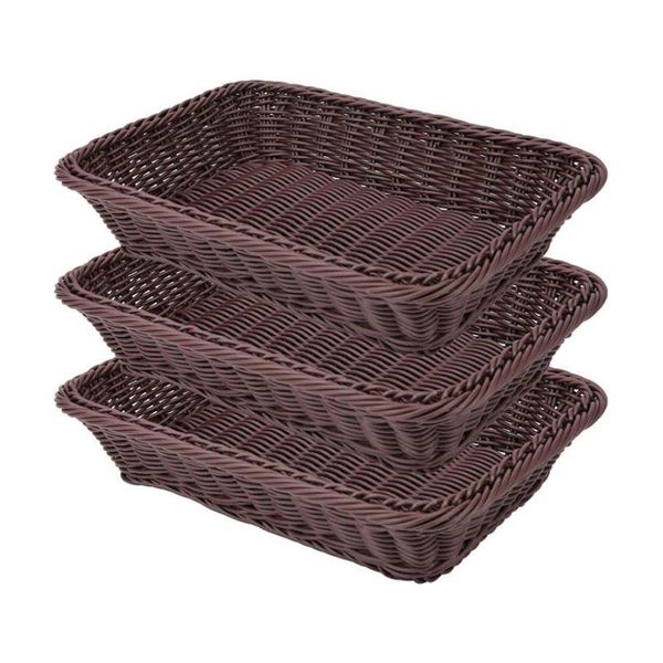 storage baskets 3 pcs hand-woven rattan woven bread basket,wicker food serving basket for fruit,vegetables,home kitchen,restaurant,etc
storage baskets 3 pcs hand-woven rattan woven bread basket,wicker food serving basket for fruit,vegetables,home kitchen,restaurant,etc