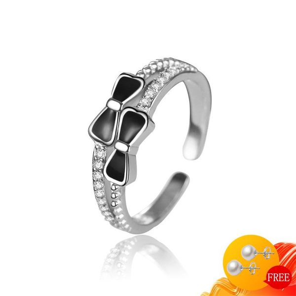 cluster rings trendy ring 925 silver jewelry double bowknot shape zircon gemstones open finger for women wedding promise party wholesale, Golden;silver
cluster rings trendy ring 925 silver jewelry double bowknot shape zircon gemstones open finger for women wedding promise party wholesale, Golden;silver