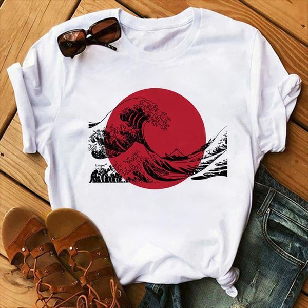 summer fashion tshirts harajuku wave womens t shirt japanese print funny short sleeved tee female, White
summer fashion tshirts harajuku wave womens t shirt japanese print funny short sleeved tee female, White