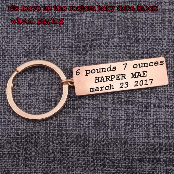 keychains parents daddy mom keychain pendants bag charm square tag jewelry length weight custom baby child data name keyrings gift, Silver
keychains parents daddy mom keychain pendants bag charm square tag jewelry length weight custom baby child data name keyrings gift, Silver