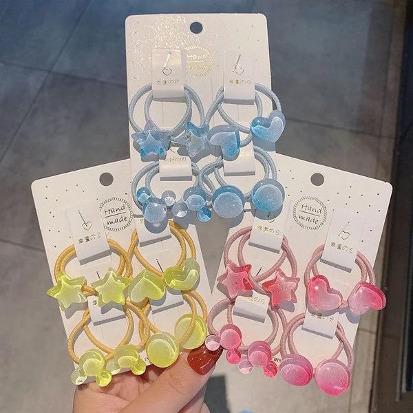 8pcs cute girls hair bands rubber band ponytail holder gum headwear girl korean children headband accessories, Slivery;white
8pcs cute girls hair bands rubber band ponytail holder gum headwear girl korean children headband accessories, Slivery;white