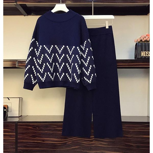 women's two piece pants luxury knit women 2 sweater sets winter thick warm long wide leg straight pant suits womens tracksuits, White
women's two piece pants luxury knit women 2 sweater sets winter thick warm long wide leg straight pant suits womens tracksuits, White