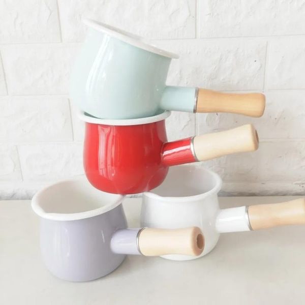 pans enamel milk pot wooden handle gas stove induction cooker baby breakfast coffee cookware single pan frying
pans enamel milk pot wooden handle gas stove induction cooker baby breakfast coffee cookware single pan frying