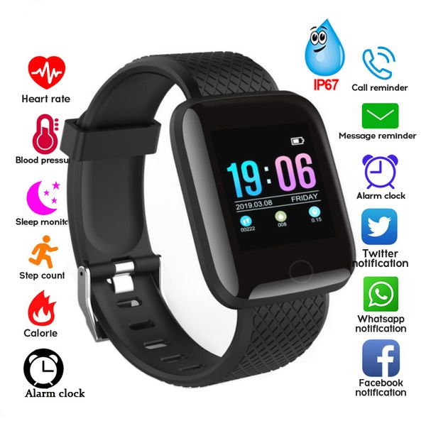 relogio smart watch men women 116 plus blood pressure monitor waterproof tracker bracelet heart rate smartwatch for android ios, Slivery;brown
relogio smart watch men women 116 plus blood pressure monitor waterproof tracker bracelet heart rate smartwatch for android ios, Slivery;brown