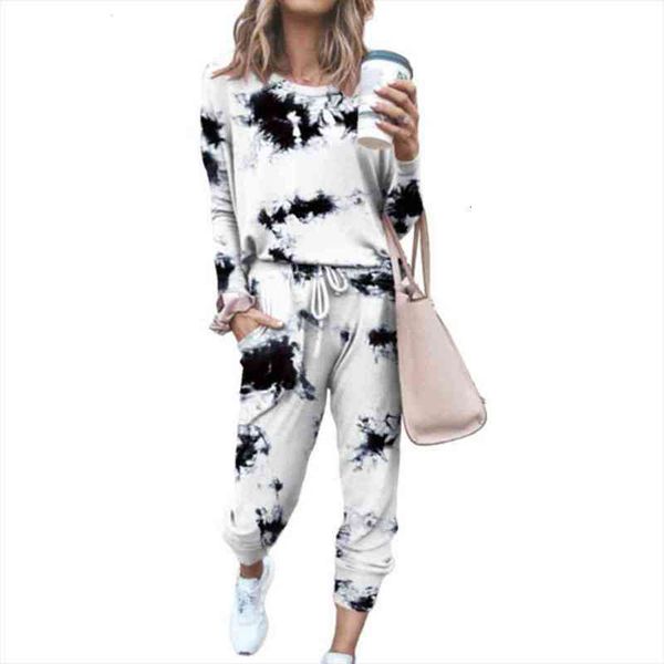 loungewear tracksuit 2pcs tie dye women sleepwear jogger suit long sleeve round neck pants clothing, Black;red
loungewear tracksuit 2pcs tie dye women sleepwear jogger suit long sleeve round neck pants clothing, Black;red