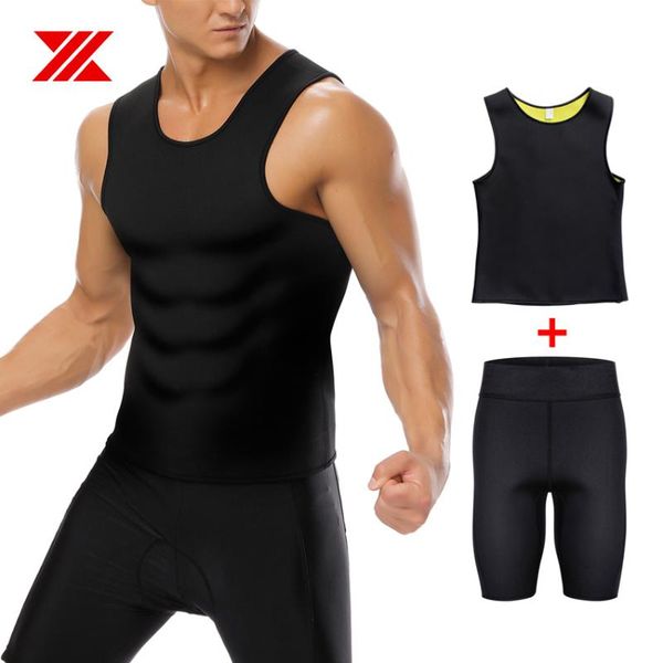 men's body shapers hexin men slimming neoprene shaper sauna vest pants suits gym sweat weight loss shapewear waist trainer (2 pcs one s, Black;brown
men's body shapers hexin men slimming neoprene shaper sauna vest pants suits gym sweat weight loss shapewear waist trainer (2 pcs one s, Black;brown