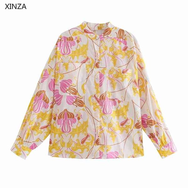 women's blouses & shirts women vintage print summer shirt long sleeve button up fit blouse fashion side zip back pleated woman ca, White
women's blouses & shirts women vintage print summer shirt long sleeve button up fit blouse fashion side zip back pleated woman ca, White