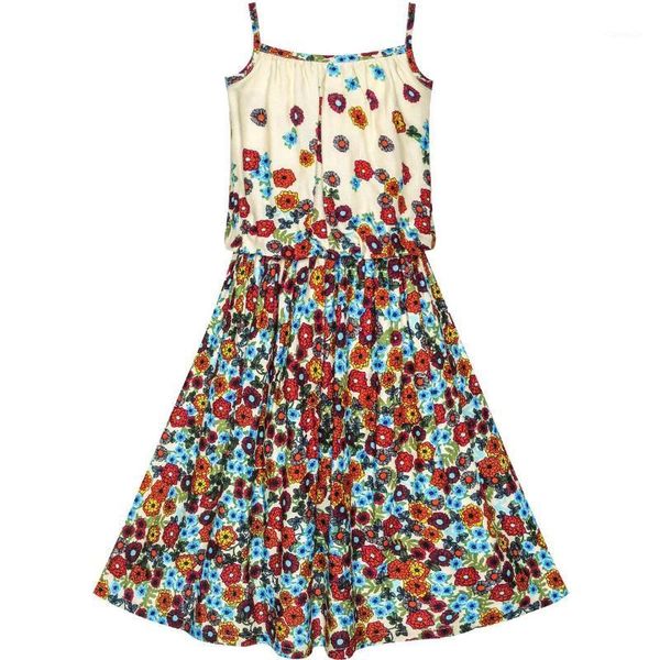 girl's dresses girls dress tank coffe brown flower sundress cotton 2021 summer princess wedding party clothes size 4-10 carnival, Red;yellow
girl's dresses girls dress tank coffe brown flower sundress cotton 2021 summer princess wedding party clothes size 4-10 carnival, Red;yellow