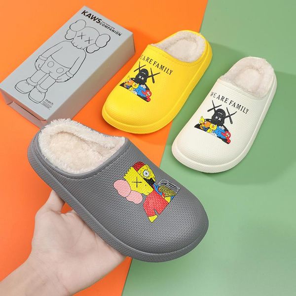 slipper est winter autumn eva slippers kids toddler girl baby boys fur slides cotton indoor shoes warm fluffy house children, Black;grey
slipper est winter autumn eva slippers kids toddler girl baby boys fur slides cotton indoor shoes warm fluffy house children, Black;grey