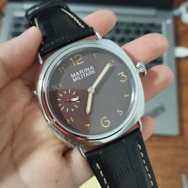 wristwatches 45mm 316 l stainless steel watch case mechanical hand wind men's sandwich brown dial rose gold hands st3600 movement, Slivery;brown
wristwatches 45mm 316 l stainless steel watch case mechanical hand wind men's sandwich brown dial rose gold hands st3600 movement, Slivery;brown