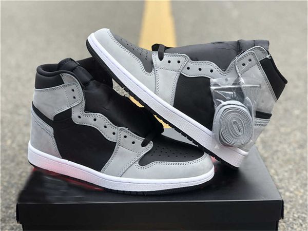 2021 authentic 1 shadow 2.0 men athletic shoes 555088-035 black light smoke grey white sports sneakers with original box, White;red
2021 authentic 1 shadow 2.0 men athletic shoes 555088-035 black light smoke grey white sports sneakers with original box, White;red