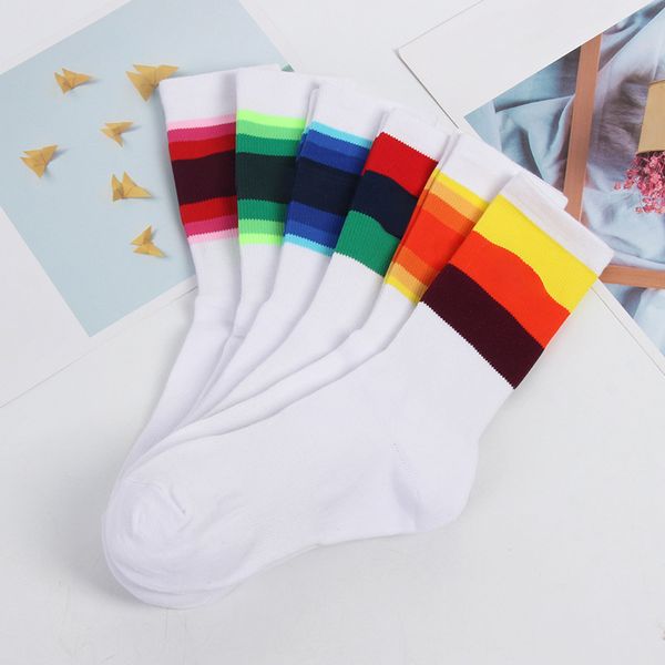 

mens socks wholesale cuiple cotton fashion letter breathable sports skateboard sock random color average, Black